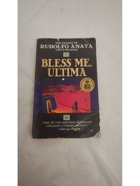 Bless Me Ultima Rudolfo Anaya 2017 1st PB Grand Central Chicano Classic